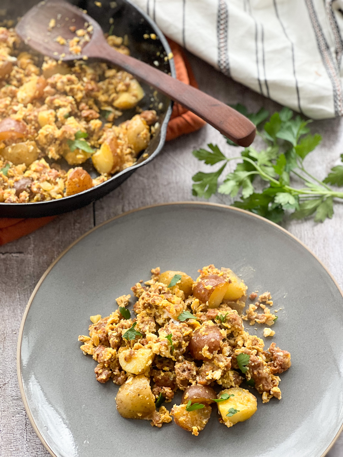 Easy Recipe: Chorizo Hash with Sweet Potatoes