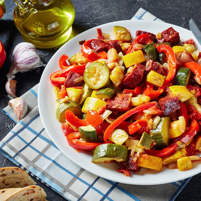 A Sizzling Delight: Hot Italian Sausage Ratatouille Recipe