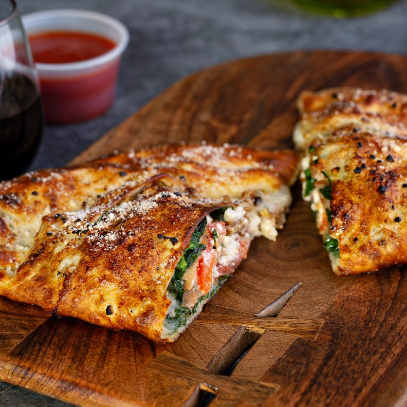 A Delicious Twist: Broccoli Rabe & Mozzarella Chicken Sausage Stromboli Recipe