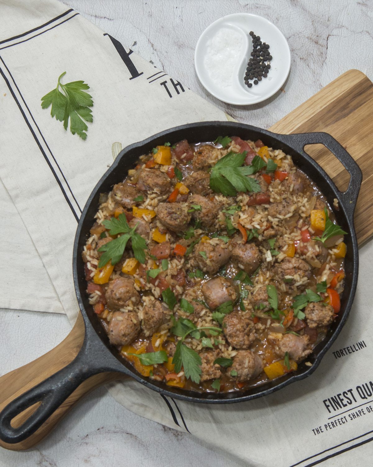 Kate's Sausage and Rice Casserole