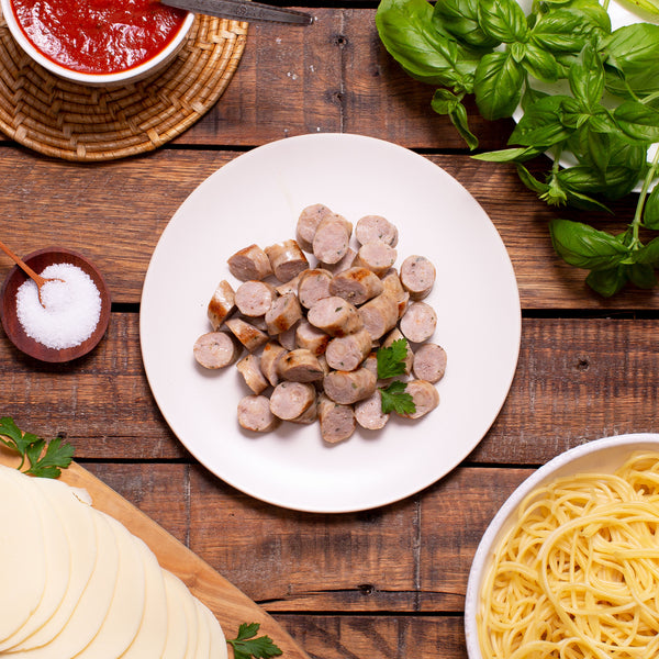 Sweet Sausage with Provolone & Parsley