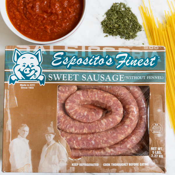 Sweet Italian Sausage - NO Fennel (Luganica Style)